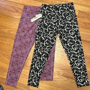2 pairs! Brand new with tags work out capris. Nicole Miller Sport